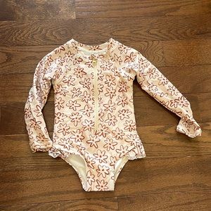 Rylee and Cru long sleeve swim.